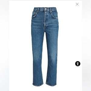 Agolde Riley cropped Jean size 28